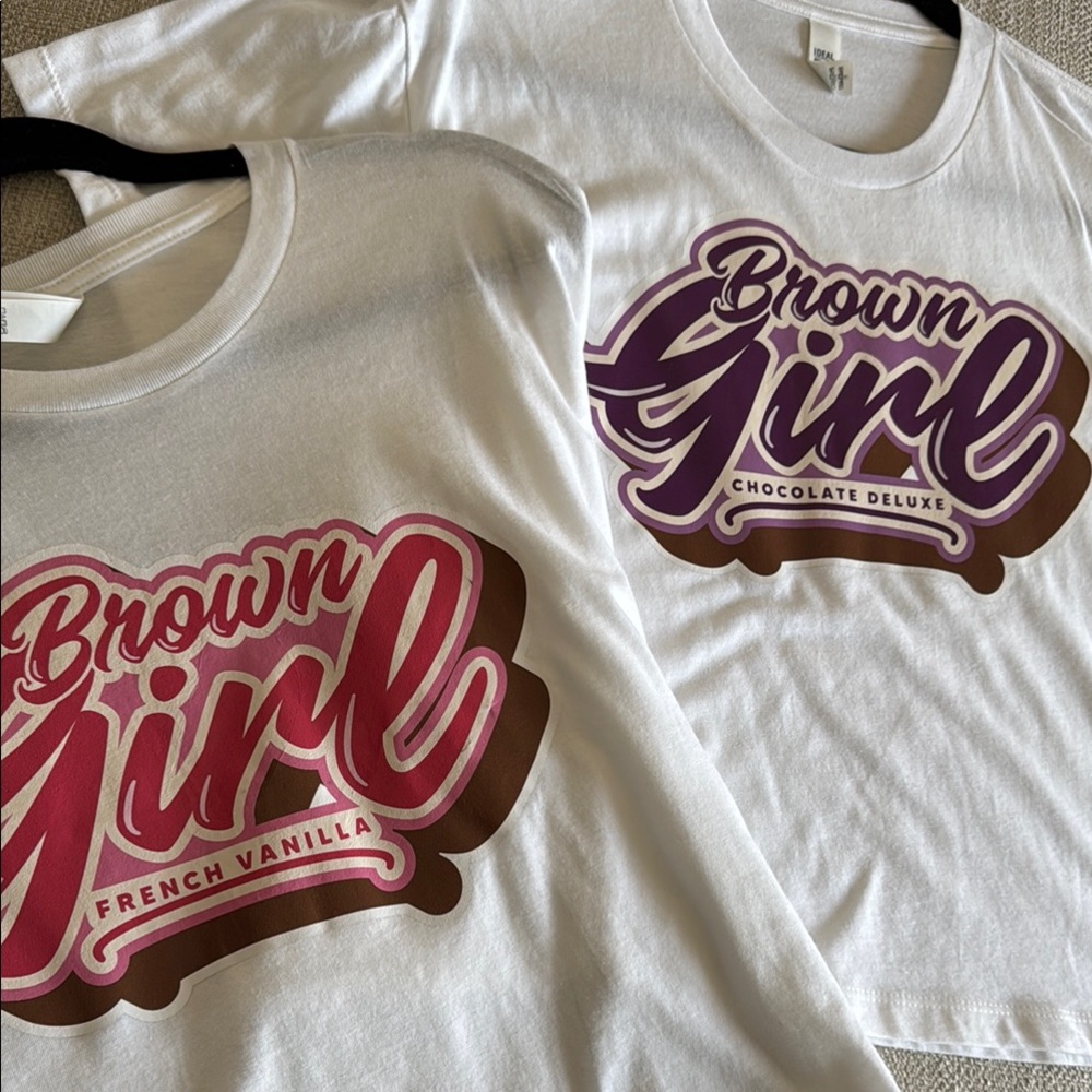 Limited Edition Crop T-Shirt - Brown Girl Collection
